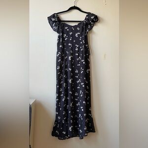 Polka Dot and Flower Dress